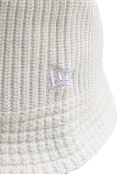 NEW ERA KNIT BUCKET IVORY - FIVESTAR