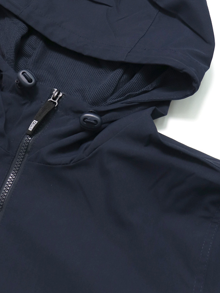 送料無料】PRO CLUB NYLON ANORAK PULLOVER JACKET NAVY/GREY - FIVESTAR